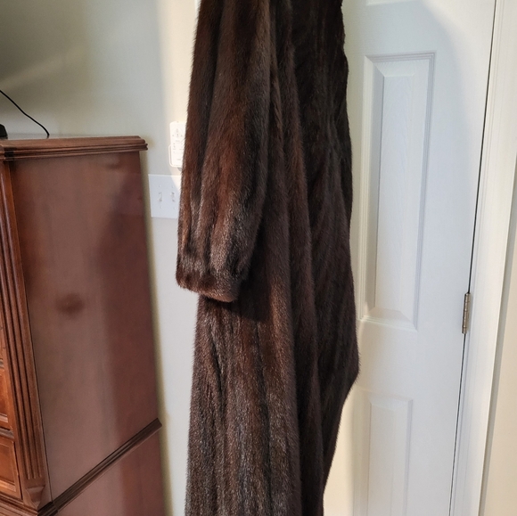 Gartenhaus full-length mink coat - Picture 3 of 5